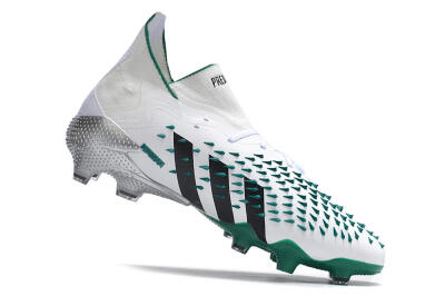 Adidas Predator Freak.1 FG Football Boots - White/Green/Black