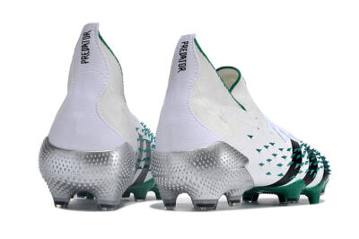 Adidas Predator Freak.1 FG Football Boots - White/Green/Black