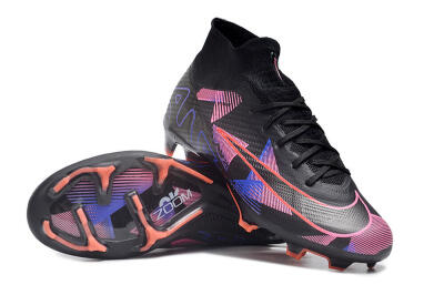 Nike Air Zoom Mercurial Superfly 9 Elite FG Football Boots - Black/Purple/Pink