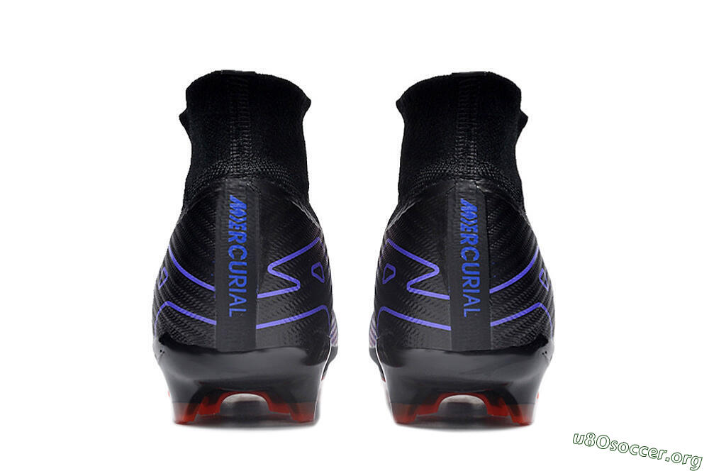 Nike Air Zoom Mercurial Superfly 9 Elite FG Football Boots - Black/Purple/Pink 5