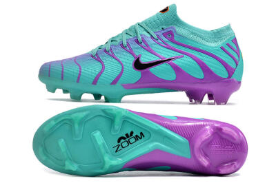 Nike Air Zoom Mercurial Vapor 15 Elite FG Football Boots - Jade/Purple/Black