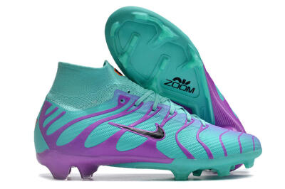 Nike Air Zoom Mercurial Superfly 9 Elite FG Football Boots - Jade/Purple/Black