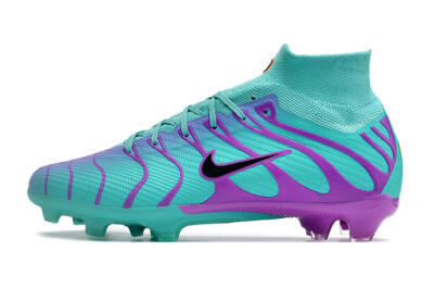 Nike Air Zoom Mercurial Superfly 9 Elite FG Football Boots - Jade/Purple/Black
