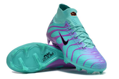 Nike Air Zoom Mercurial Superfly 9 Elite FG Football Boots - Jade/Purple/Black