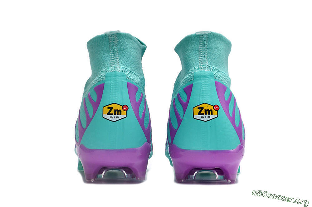 Nike Air Zoom Mercurial Superfly 9 Elite FG Football Boots - Jade/Purple/Black 5
