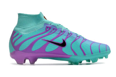 Nike Air Zoom Mercurial Superfly 9 Elite FG Football Boots - Jade/Purple/Black
