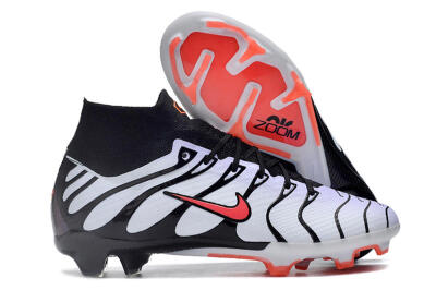 Nike Air Zoom Mercurial Superfly 9 Elite FG Football Boots - White/Black/Red