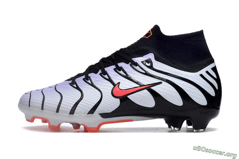 Nike Air Zoom Mercurial Superfly 9 Elite FG Football Boots - White/Black/Red 3