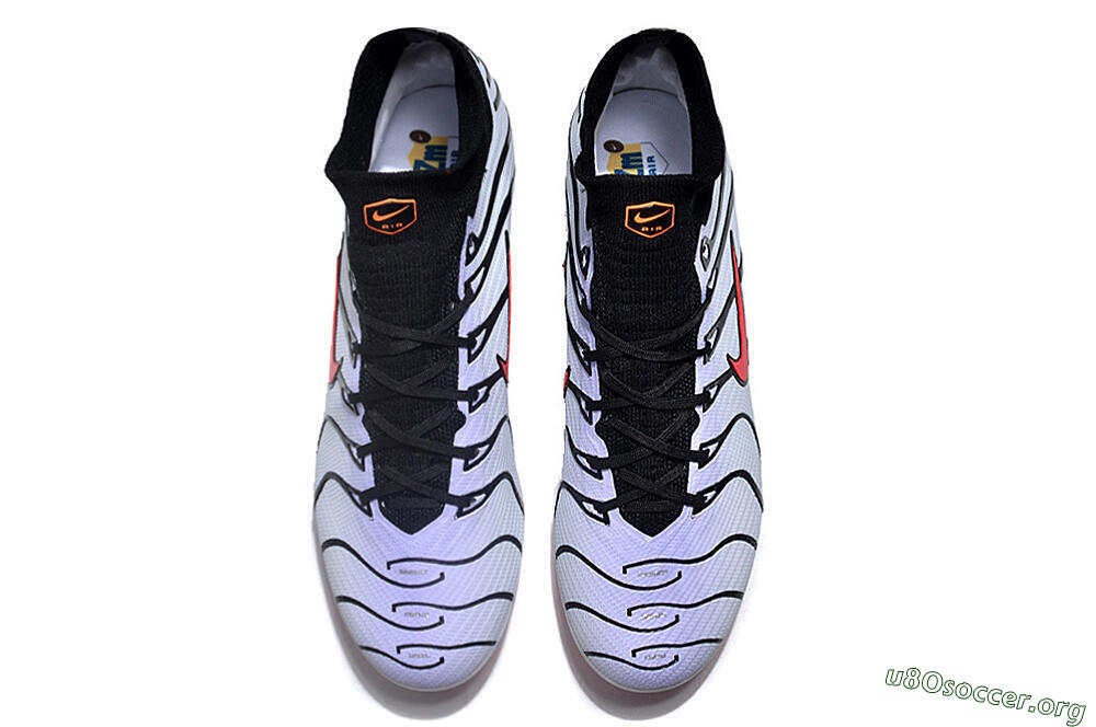 Nike Air Zoom Mercurial Superfly 9 Elite FG Football Boots - White/Black/Red 4