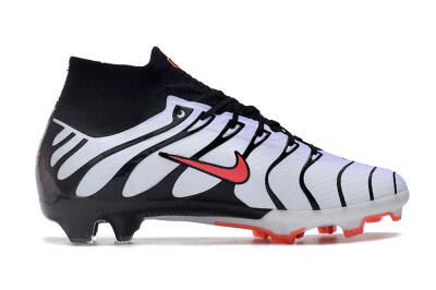 Nike Air Zoom Mercurial Superfly 9 Elite FG Football Boots - White/Black/Red