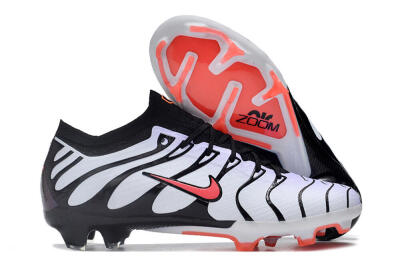 Nike Air Zoom Mercurial Vapor 15 Elite FG Football Boots - White/Black/Red