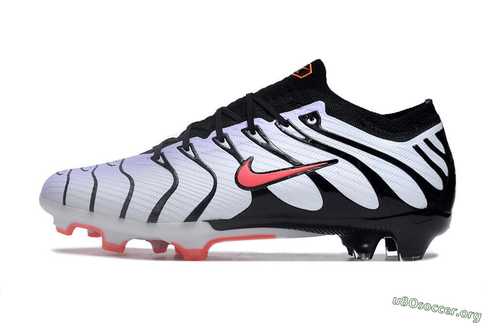 Nike Air Zoom Mercurial Vapor 15 Elite FG Football Boots - White/Black/Red 3