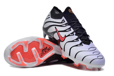 Nike Air Zoom Mercurial Vapor 15 Elite FG Football Boots - White/Black/Red