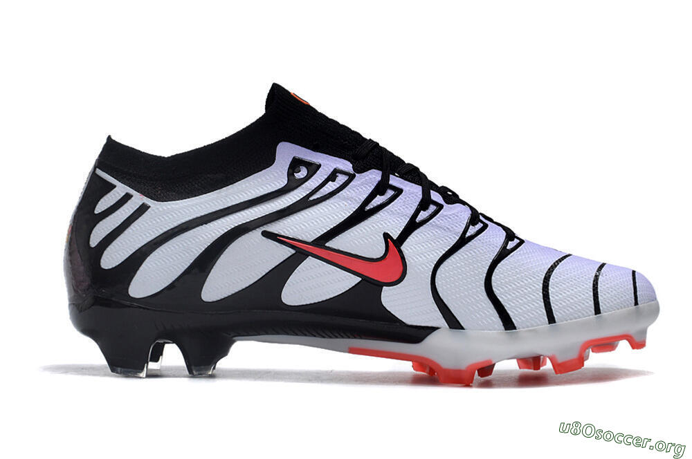 Nike Air Zoom Mercurial Vapor 15 Elite FG Football Boots - White/Black/Red 7
