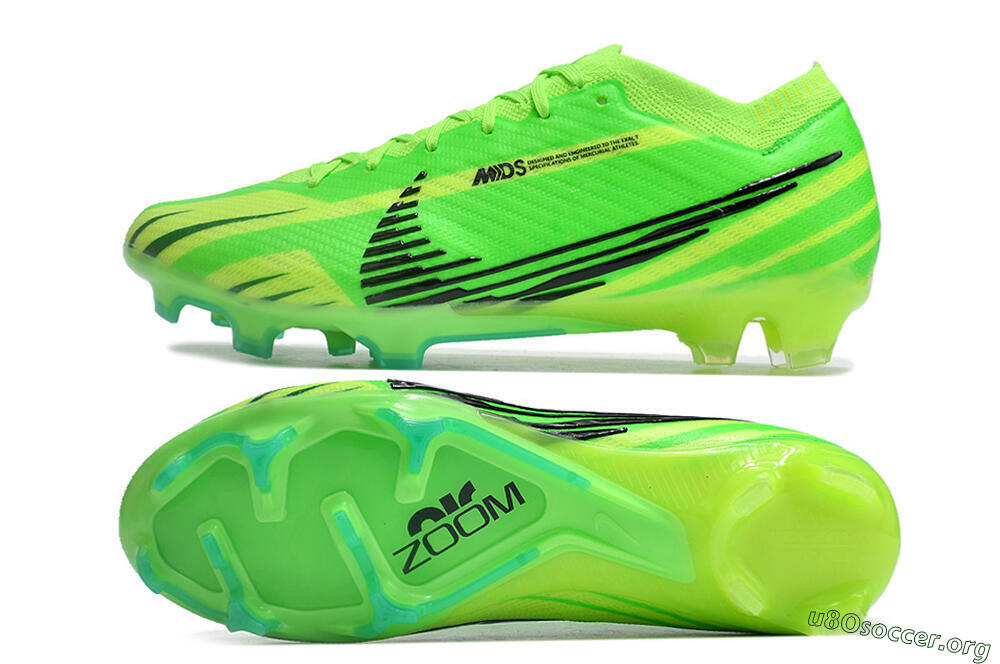 Nike Air Zoom Mercurial Vapor 15 Elite FG Football Boots - Yellow/Black 1