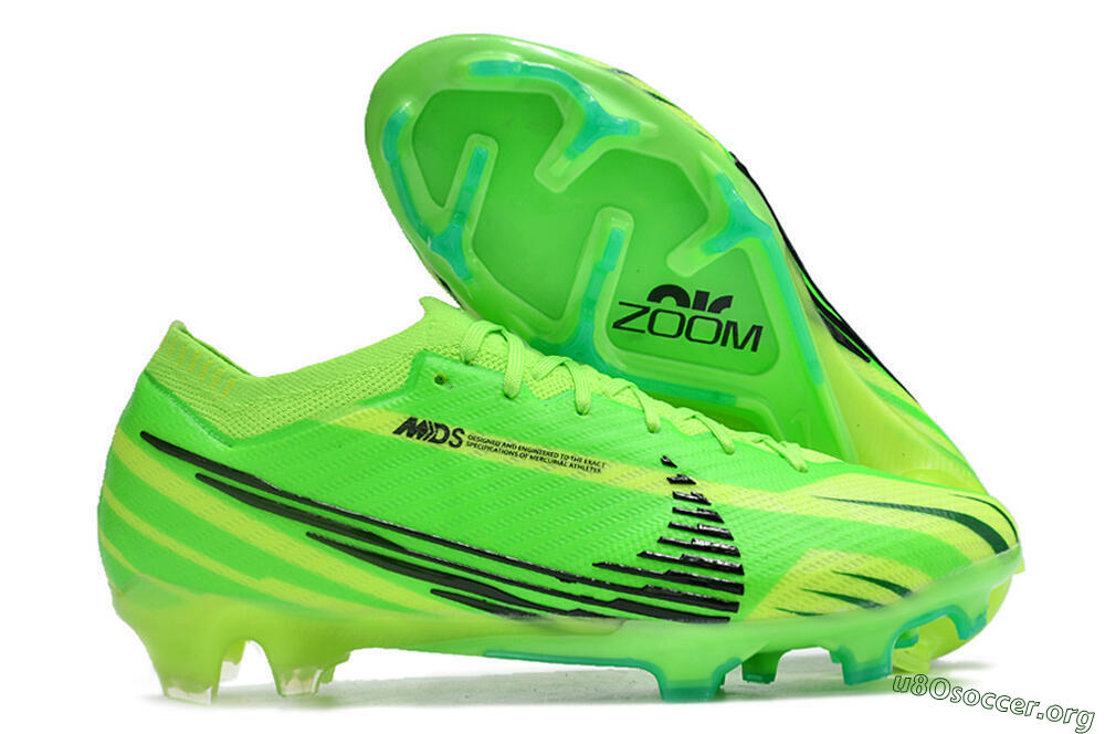 Nike Air Zoom Mercurial Vapor 15 Elite FG Football Boots - Yellow/Black 2