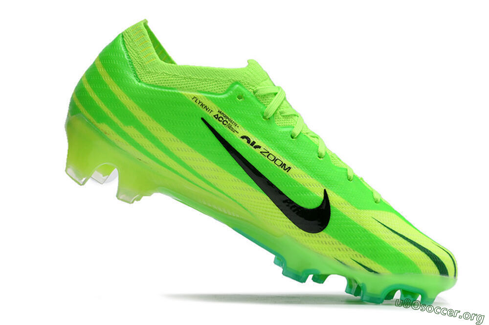 Nike Air Zoom Mercurial Vapor 15 Elite FG Football Boots - Yellow/Black 4