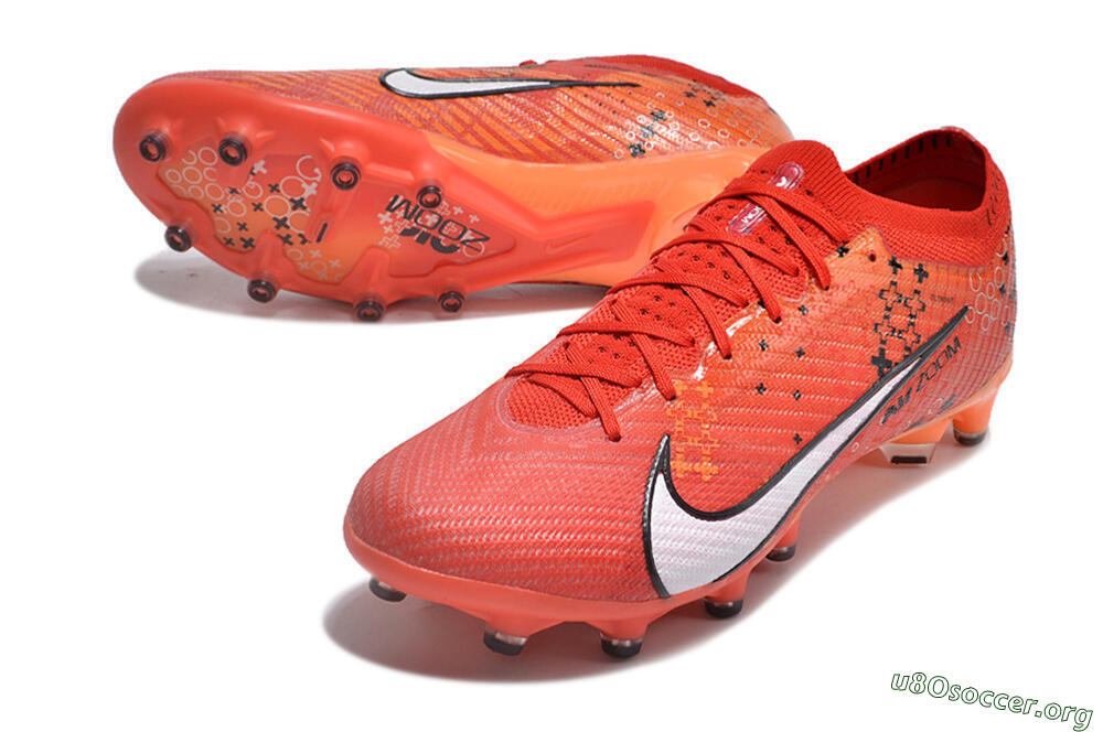 Nike Air Zoom Mercurial Vapor 15 Elite AG Football Boots - Red/White/Black 0