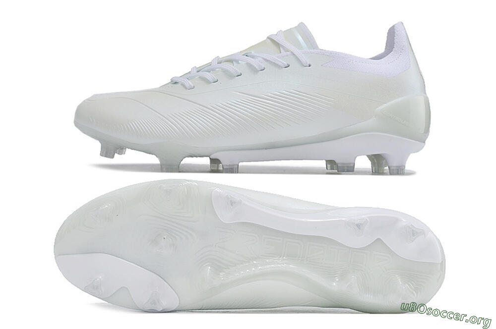 Adidas Predator Accuracy.1 FG Football Boots - White/Beige 1