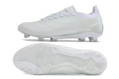 Adidas Predator Accuracy.1 FG Football Boots - White/Beige
