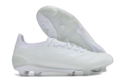 Adidas Predator Accuracy.1 FG Football Boots - White/Beige