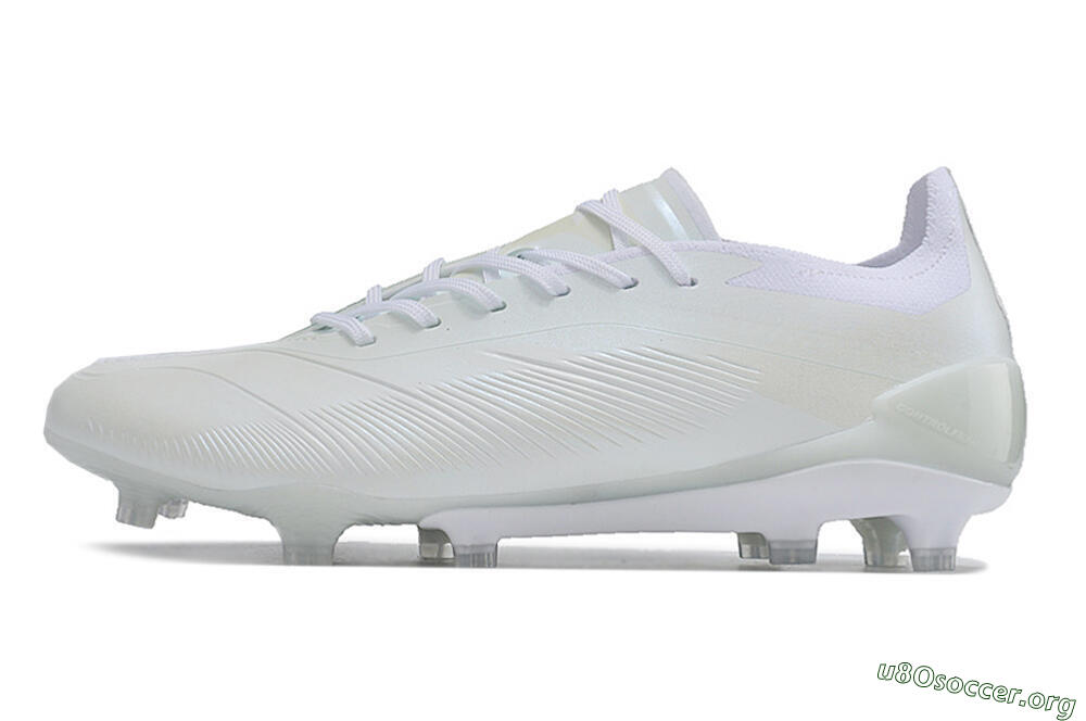 Adidas Predator Accuracy.1 FG Football Boots - White/Beige 3