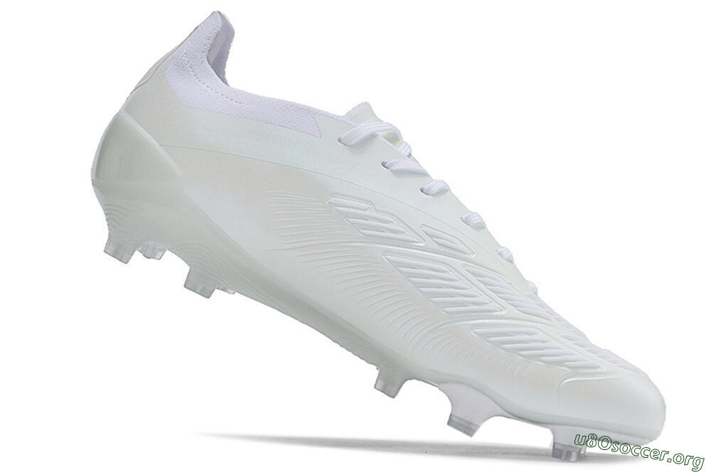 Adidas Predator Accuracy.1 FG Football Boots - White/Beige 4