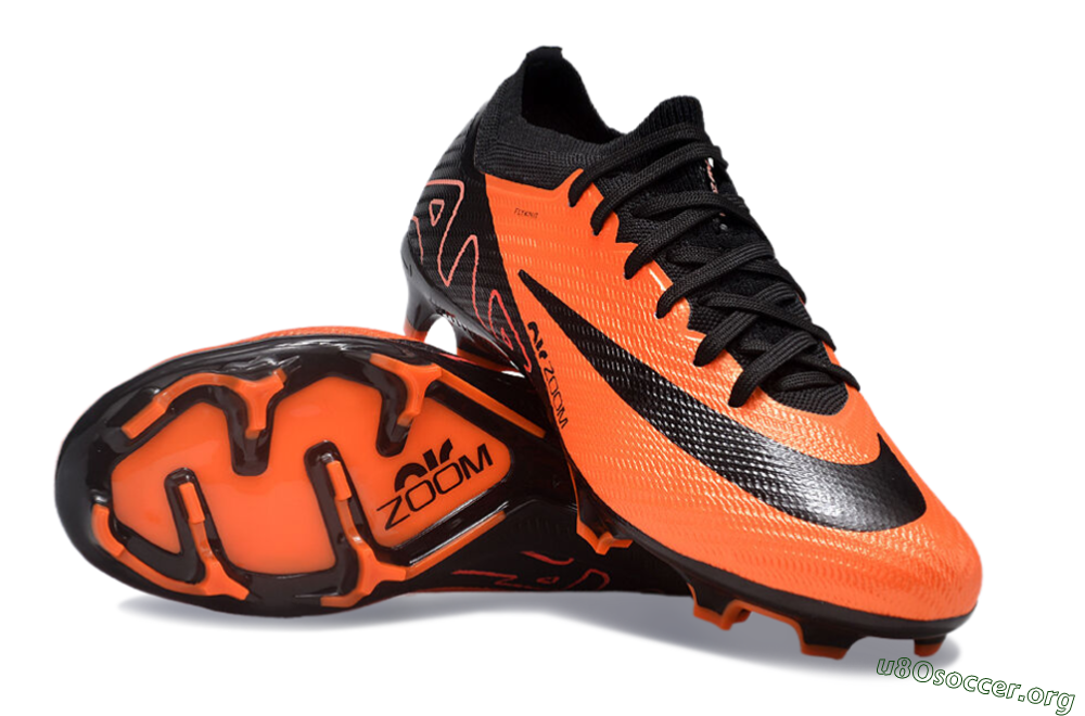 Nike Air Zoom Mercurial Vapor 15 Elite FG Football Boots - Orange/Black 1