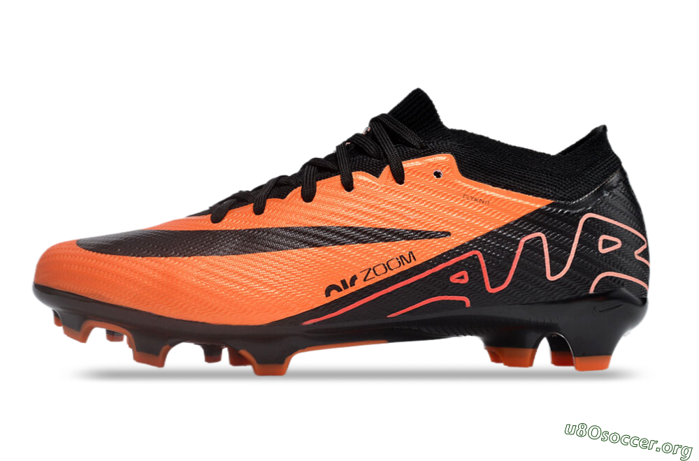Nike Air Zoom Mercurial Vapor 15 Elite FG Football Boots - Orange/Black 3