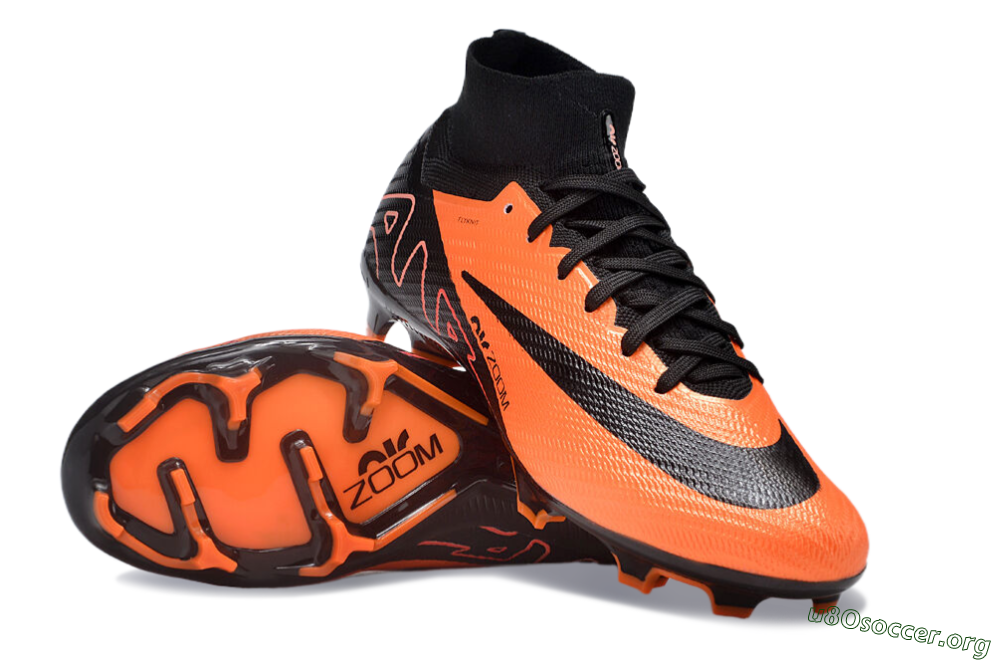 Nike Air Zoom Mercurial Superfly 9 Elite FG Football Boots - Orange/Black 1