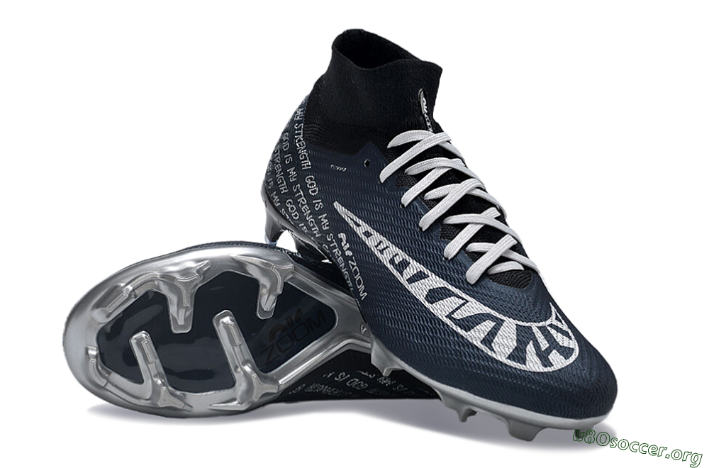 Nike Air Zoom Mercurial Superfly 9 Elite FG Football Boots - Blue/Black/Silver 1