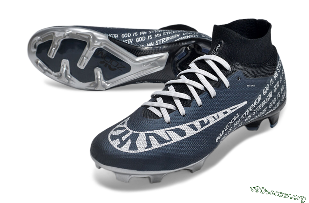 Nike Air Zoom Mercurial Superfly 9 Elite FG Football Boots - Blue/Black/Silver 0