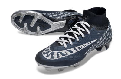 Nike Air Zoom Mercurial Superfly 9 Elite FG Football Boots - Blue/Black/Silver