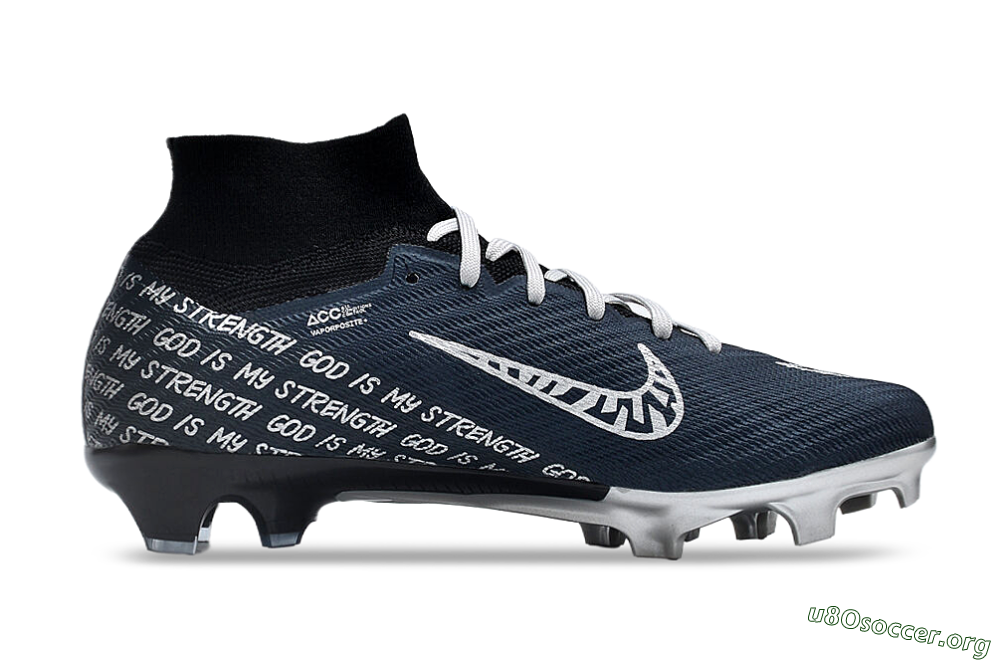 Nike Air Zoom Mercurial Superfly 9 Elite FG Football Boots - Blue/Black/Silver 5