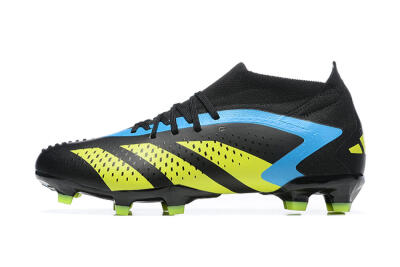 Adidas Predator Accuracy.1 FG Football Boots - Black/Blue/Yellow