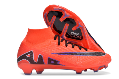 Nike Air Zoom Mercurial Superfly 9 Elite FG Football Boots - Red/Black/Purple
