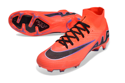 Nike Air Zoom Mercurial Superfly 9 Elite FG Football Boots - Red/Black/Purple