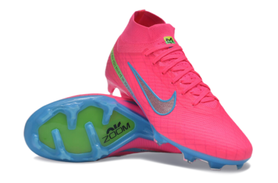 Nike Air Zoom Mercurial Superfly 9 Elite FG Football Boots - Pink/Silver/Blue