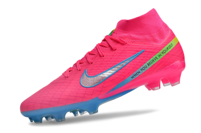 Nike Air Zoom Mercurial Superfly 9 Elite FG Football Boots - Pink/Silver/Blue