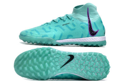 Nike Phantom Luna Elite NU TF Football Shoes - Green/Yellow/Purple/Black