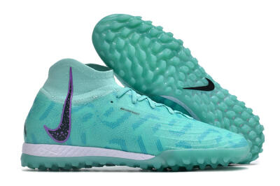 Nike Phantom Luna Elite NU TF Football Shoes - Green/Yellow/Purple/Black