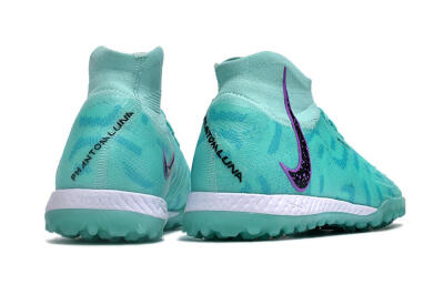 Nike Phantom Luna Elite NU TF Football Shoes - Green/Yellow/Purple/Black