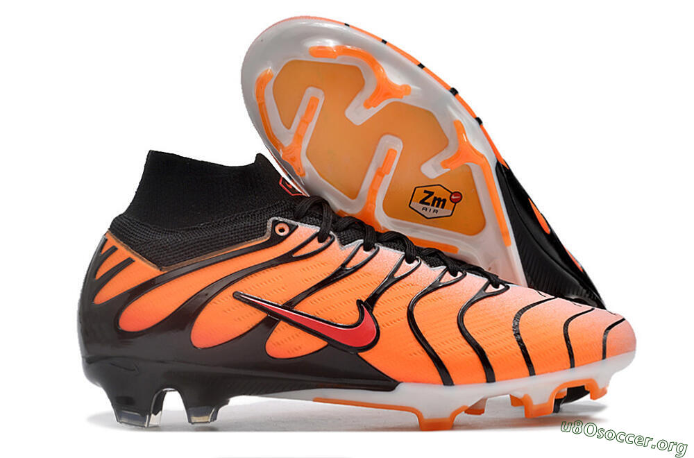 Nike Air Zoom Mercurial Superfly 9 Elite FG Football Boots - Orange/Black/Red 2
