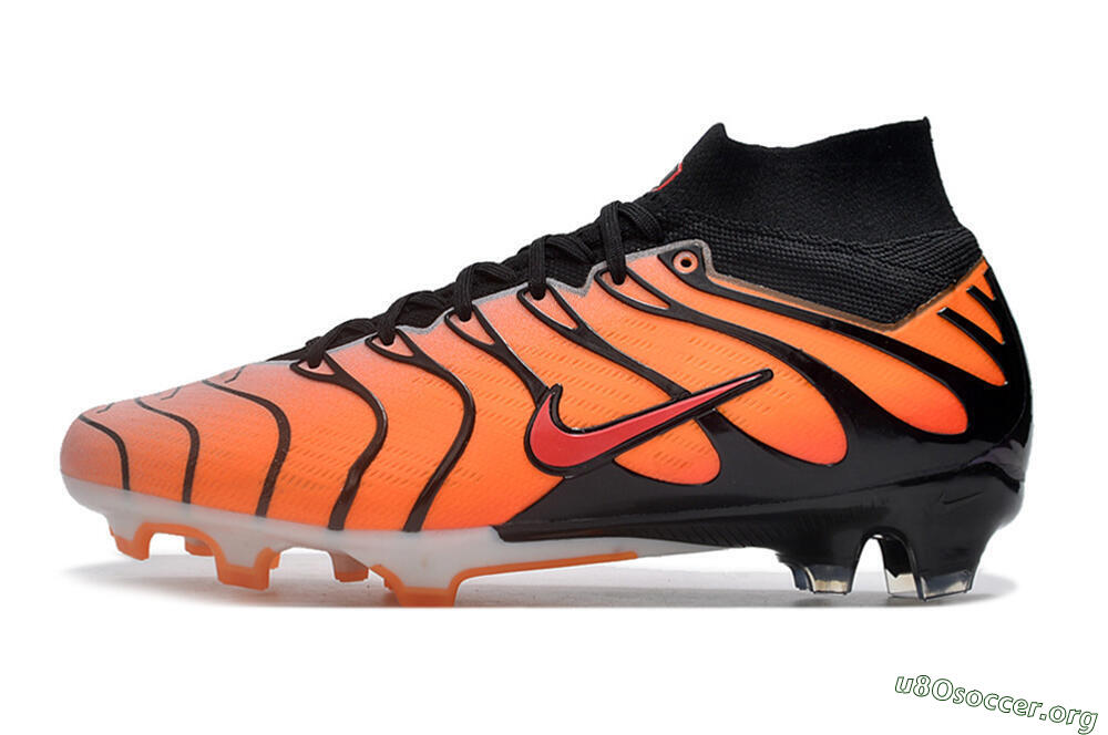 Nike Air Zoom Mercurial Superfly 9 Elite FG Football Boots - Orange/Black/Red 3