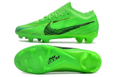 Nike Air Zoom Mercurial Vapor 15 Elite FG Football Boots - Green/Black