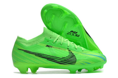Nike Air Zoom Mercurial Vapor 15 Elite FG Football Boots - Green/Black