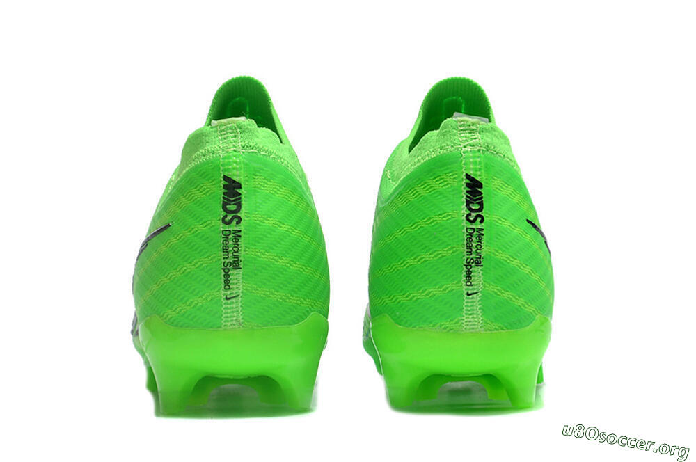 Nike Air Zoom Mercurial Vapor 15 Elite FG Football Boots - Green/Black 5