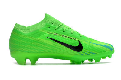 Nike Air Zoom Mercurial Vapor 15 Elite FG Football Boots - Green/Black
