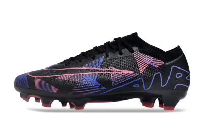 Nike Air Zoom Mercurial Vapor 15 Elite FG Football Boots - Black/Purple/Pink