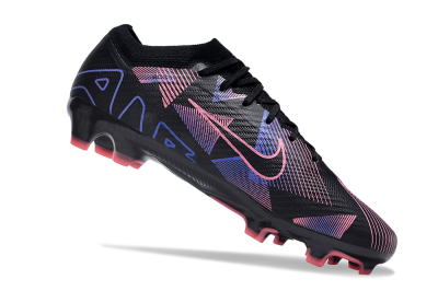 Nike Air Zoom Mercurial Vapor 15 Elite FG Football Boots - Black/Purple/Pink